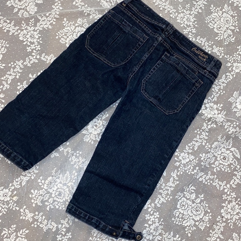Y2K BUBBLEGUM Denim Bermuda Jeans 11/12